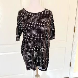 LulaRoe Irma tunic cross shirt Christian clothing